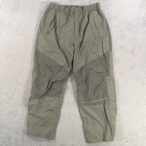 Cabelas Nylon Outdoor Hunting Pants Mens Size XL Beige Tan 36x30.5